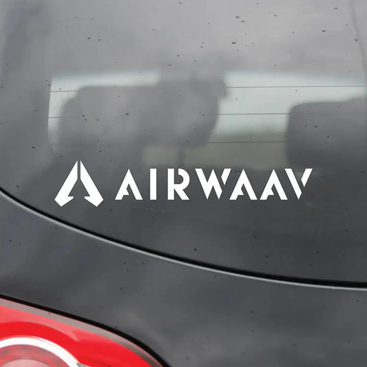 AIRWAAV Decal (6″ × 1")