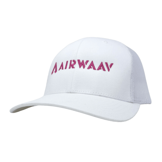 Miami Vice Trucker Hat (White/Pink)
